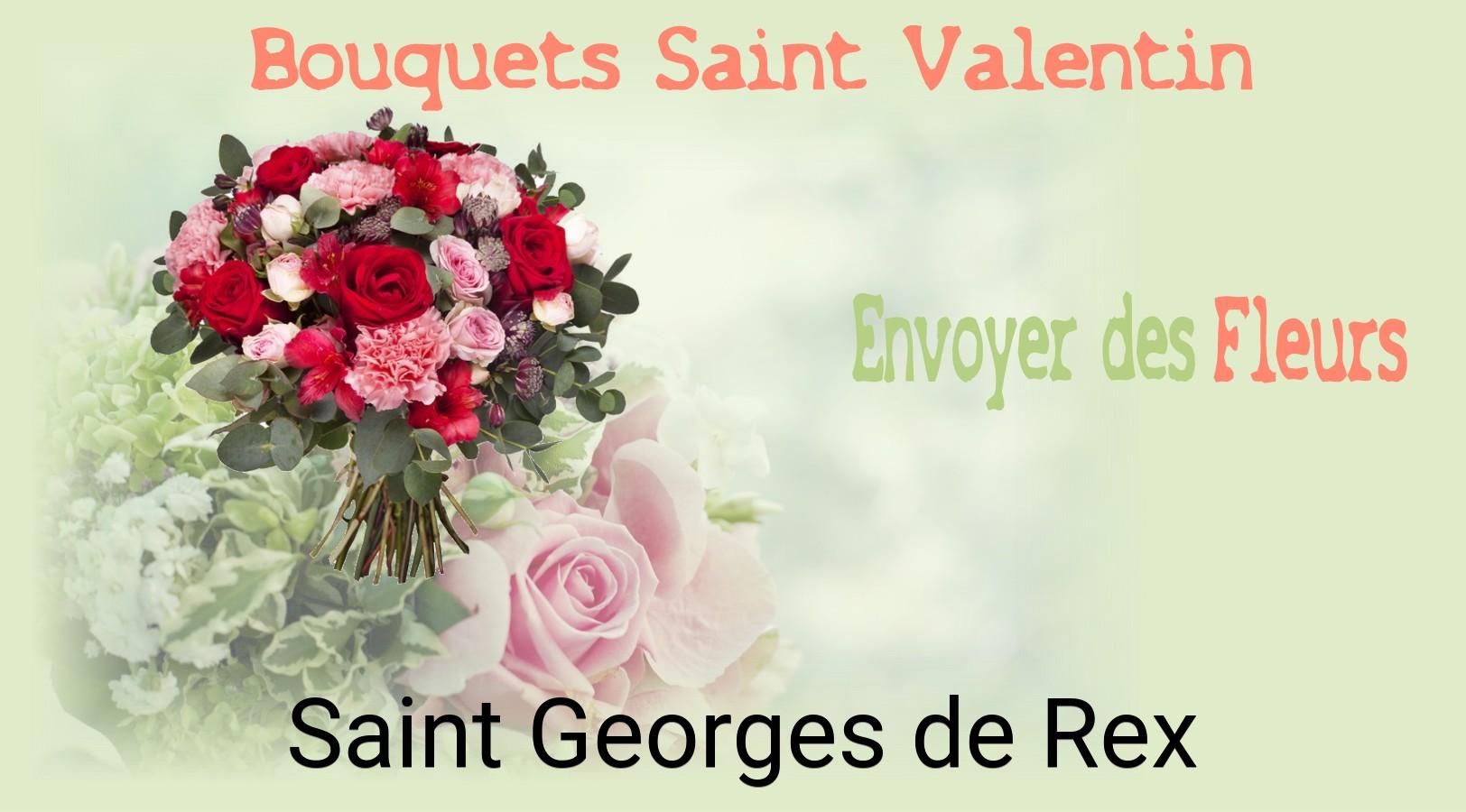 Roses de Saint-Valentin livrées à Saint-Georges-de-Rex